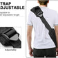 Tomkas Small Dog Sling Carrier - Zipper pocket & Adjustable strap & Zip Pocket - for 8 - 15 lbs pets(Black)Pupppy