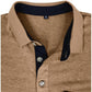 Men's Casual Polo Shirts Classic Button Basic Short Sleeve Shirt Solid Color Cotton Tees Golf Stylish Tops