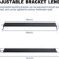 LED Aquarium Light, Full Spectrum Fish Tank Led Light with Aluminum Alloy Shell Extendable Brackets (48-54 in)