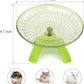 Hamster Wheel Flying Saucer Silent Exercise Wheel Running Wheel for Hamsters, Gerbils, Mice and Other Small Pets, Silent Hamster Running Wheel (Green)