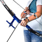 Archery Recurve Bow Sight, SOOHUPET Accessories T Shape Archery Shooting Target Sight Adjustable Bowsight with Optical Fiber Pin Sight for Target Practice