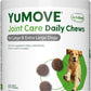 YuMOVE Hip & Joint Supplement for Dogs - with Glucosamine Chondroiton, Green Lipped Mussel, Hyaluronic Acid, and Omega 3 Joint Supplement for Stiffness and Mobility 60 Chews (Large/XL Dogs)