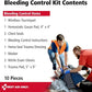First Aid Only 91137 Critical Essentials Bleeding Control Kit for Chest, Limb & Torso Wounds, 10 Pieces