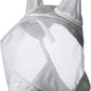 Harrison Howard CareMaster Horse Fly Mask Half Face with Ears Moonlight Silver Medium Cob