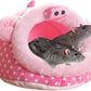 Guinea Pig Bed House & Hideout for Rat Bearded Dragon Hedgehog Ferret to Sleep and Hide, Guinea Pig Cage Accessories Habitat Décor (X-Large, 3.Pig)
