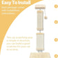 AGYM Cat Scratching Post, 32 Inch Cat Scratching Post for Large Cats, Scratching Posts for Indoor Cats Adults, Cat Scratch Post with Nature Sisal, Beige