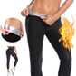 Nano Hertz Sauna Sweat Shapewear Shorts Leggings Pants Workout Weight Loss Lower Body Shaper Sweatsuit Exercise Fitness Women
