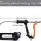 30ML Veterinary Metal Feeding Gun, Continuous Drench Gun Dosing Device Veterinary Adjustable Medicine Dispenser Husbandry Autonomous Feeding Tool, Pig Cattle, Sheep, Horse for Drench Gun