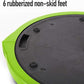 Bosu Balance Ball Exercise Trainer, Home Gym Equipment w/ Guided Workouts & Pump, 26", Blue - Inflatable Fitness Platform for Strength Training, Standing, Balancing, and Core Workout