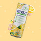 REFREZZ Postbiotic Beverage, Lemon & Ginger, Relaxing and Refreshing, Supports a Good Night's Sleep, Good for Immune System, Gluten Free, Non‑GMO, 35Calories, 12oz (12Cans)