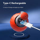 Interactive Cat Toys for Indoor Cats, Rechargeable Moving Cat Ball with Feather Tail, 2 Speeds Automatic Kitten Toys for Bored Indoor Cats,Motion Activated Rolling Ball Toys (Orange)