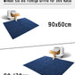 Yimobra Cat Litter Mat, 47"x36" Litter Box Mat with Litter Lock Mesh, Soft Cat Litter Mat Litter Trapping Mat, Easy to Clean, Non-Slip, Water Resistant, Litter Free Floors, Dark Blue