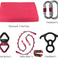 DASKING Aerial Silks Starter Kit - Durable 11Yards of Aerial Yoga Hammock with Hardware, Aerial Swing for Acrobatic Flying Yoga & All Levels (Aerial Rigging Point Up to 14ft)