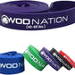WOD Nation Pull Up Assistance Bands (10-175lbs Band) - Best for Pullup Assist, Chin Ups, Resistance Bands Exercise, Stretch, Mobility Work & Serious Fitness - 41 inch Straps