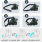 Bolux Dog Harness, No-Pull Reflective Dog Vest, Breathable Adjustable Pet Harness with Handle for Outdoor Walking - No More Pulling, Tugging or Choking (Dark Green, XS)