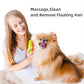 2024 Multifunctional Pet Grooming Brush - 3-in-1 Detangling and Massage Comb for Removing Loose Hair from Cats and Dogs