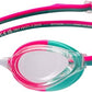 ARENA Unisex Python Racing Swim Goggles for Men and Women Anti-Fog No Leak Max Comfort Dual Strap, Mirror/Non-Mirror Lens