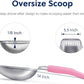 WePet Cat Litter Scoop, Aluminum Alloy Sifter, Kitty Metal Scooper, Deep Shovel, Long Handle, Poop Sifting, Kitten Pooper Lifter, Durable, Heavy Duty, for Litter Box