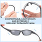 KastKing Hiwassee Polarized Sport Sunglasses for Men and Women, Wrap Sunglasses for Fishing Cycling and Running,UV Protection