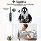 Upgrade Enema Anal Douche , Waterproof Touch Control, Enemas-Douches for Men & Women Colon Cleanse, Shower Enema Bulb-Bottles Kit, Electric Rotating Nozzle, Pressure Spray, Two Douching Modes