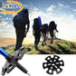 Walking Stick Tips,Removable Mud Ski Basket Trekking Pole Snowflake Basket,Removable Mud Ski Basket Replacement Accessory for Hiking Poles(8 PCS)