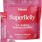 Blume New SuperBelly Gut Health and On-The-Go Hydration Packets, Sugar-Free, with Prebiotics, Probiotics, Apple Cider Vinegar, Vitamin C, and Electrolytes, Strawberry Hibiscus, 15 Sticks
