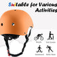 Kids Bike Helmet, Adjustable and Multi-Sport, from Toddler to Youth, 3 Sizes