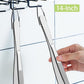JETKONG 2 Pcs 14-Inch Food Tweezers Stainless Steel Tweezer Tongs Extra-Long Cooking Tweezers (Silver)