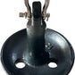 XIALUO Marine Mushroom Anchor Kit 12 lb Black PE Coated Kayak Anchor Accessories with 50 ft Rope for Fishing Kayaks, Canoe, Jet Ski, SUP Paddle Board and Small Boats