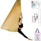 F.Life Aerial Silk Yoga Hammock & Swing for yoga Inversion,Strength training,starter hardware kit