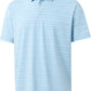 Rouen Mens Golf Shirt Moisture Wicking Dry Fit Performance Stripe Casual Collared Short Sleeve Golf Polo Shirts for Men