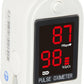 Concord Basics Fingertip Pulse Oximeter - Blood Oxygen Saturation Monitor with Carrying Case, Batteries, Silicone Cover & Lanyard - Easy to Use, Accurate SpO2 & Pulse Measurement (White)