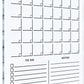 Acrylic Family Planner Wall Calendar - Personalized Calendar 2025, Personalized Dry Erase Board, Dry Erase Calendar, Monthly and Weekly Calendar, New Home Gift, Housewarming Gift