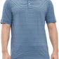 Mens Golf Shirt Moisture Wicking Dry Fit Performance Sport Short Sleeve Striped Golf Polo Shirts for Men