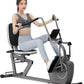 VANSWE Recumbent Exercise Bike with Arm Exerciser for Seniors Adults Home Training - Elliptical Recumbent Cross Trainer with Magnetic Resistance, Free App, Bluetooth Connectivity and Pulse Sensor