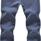 YSENTO Men's Fleece Lined Ski Snow Pants Winter Waterproof Softshell Insulated Hiking Cargo Pants