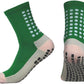 2 Set Anti-Slip Grip Soccer Socks with Shin Guard Sleeves, Sports Athletic Socks for Men Women
