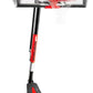 Crank Lift Basketball Hoop Outdoor 7.5-10ft Adjustable Portable Basketball Goal for Youth and Adults 44" 50" and 54" Patented Angle Adjustable PC Backboard and Large Fillable Base