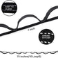Premium Durable Stretch Straps with Loops, Stretching Strap for Physical Therapy, Multi-Loop Yoga Strap Fitness Exercise Strap for Yoga, Pilates, Dance, Flexibility&Exercise