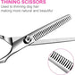 6 in1 Professional Dog Grooming Scissors Kit, Dog Shears for Grooming with Safety Round Tips, Titanium Coated Grooming Scissors for Dogs Cat Pet At Home