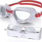 Swim Goggles, Unisex Adult Swimming Goggles Anti Fog Anti UV No Leakage Wide View for Men Women Youth