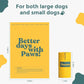 Dog Poop Bags Rolls Biodegradable 100% Leak Proof Thickened Dog Waste Bags -120 Count 8 Rolls - Doggie Poop Bag for Small and Big Dogs(Unscented)