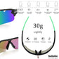 BangLong Polarized Sports Sunglasses Cycling Sun Glasses for Men Women with 5 Interchangeable Lenes for Running Baseball Golf