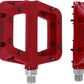 FOOKER MTB Pedals Mountain Bike Pedals 3 Bearing Non-Slip Lightweight Nylon Fiber Bicycle Platform Pedals for BMX MTB 9/16"