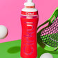 Cirkul 22oz. Red Plastic Grip Squeeze Water Bottle & Sport Lid, BPA-Free, Non-Slip Design for Gym, Biking & Sports