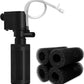 DOMICA Small Aquarium Filter with Aeration System 92GPH 5W Internal Filter for 3 to 10 Gallons Fish Tank, Submersible Fish Tank Filter with 4-pack Pre-filter Sponge