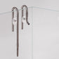 LANDEN 304 Stainless Steel Lily Pipes with Clamps for Rimless Glass Aquarium, Inflow and Outflow Set (Pipe Diameter 6mm)