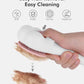Cat Brush with Release Button Self-Cleaning and Skin-Friendly Grooming and Shedding Tool for Long and Short Haired Cats & Dogs, 140° Comb Teeth, Removes Loose Undercoats and Promotes Healthy Fur