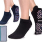 Hylaea Unisex Non Slip Socks with Grip for Yoga, Hospital, Pilates, Barre | Ankle, Cushioned