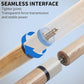 AKLOT Pool Cues,Set of 4 Pool 58" Cue Sticks Canadian Maple Wood Cue Stick for Professional Billiard Players 18 19 20 21 oz